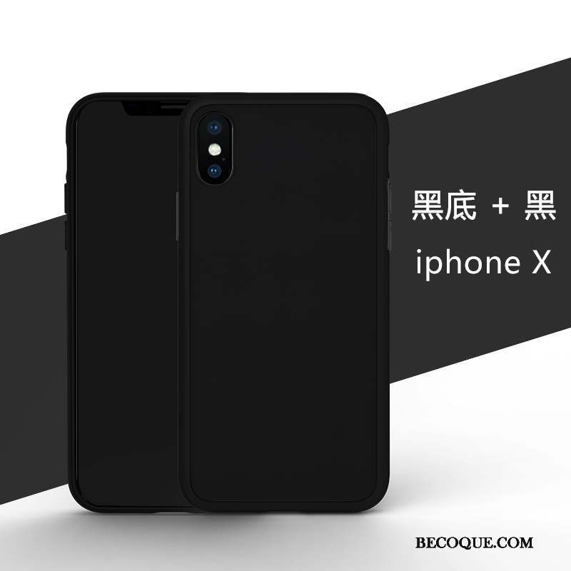 iPhone X Nouveau Coque De Téléphone Incassable Silicone Ornements Suspendus Délavé En Daim