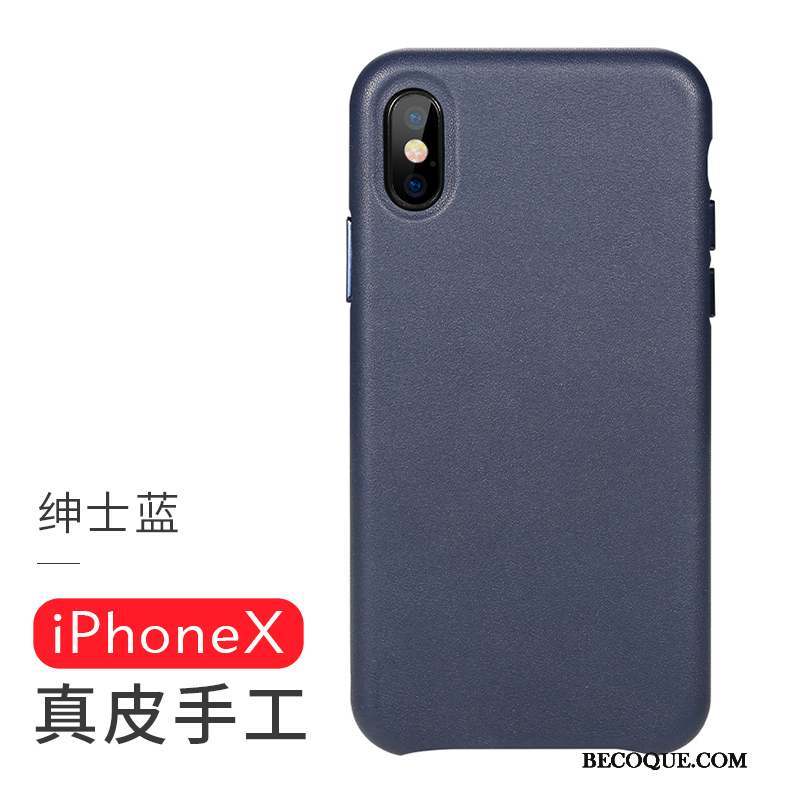 iPhone X Rouge Coque Protection De Téléphone Manuel Étui En Cuir