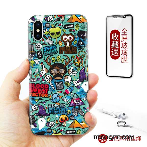 iPhone X Silicone Art Nouveau Étui Tout Compris Coque De Téléphone