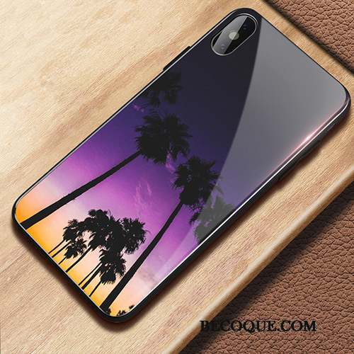 iPhone X Silicone Étui Coque De Téléphone Nouveau Incassable Violet