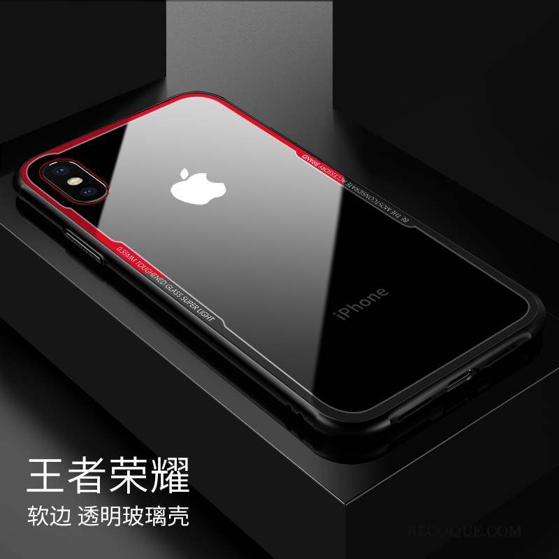 iPhone X Tout Compris Nouveau Étui Coque De Téléphone Silicone Rouge