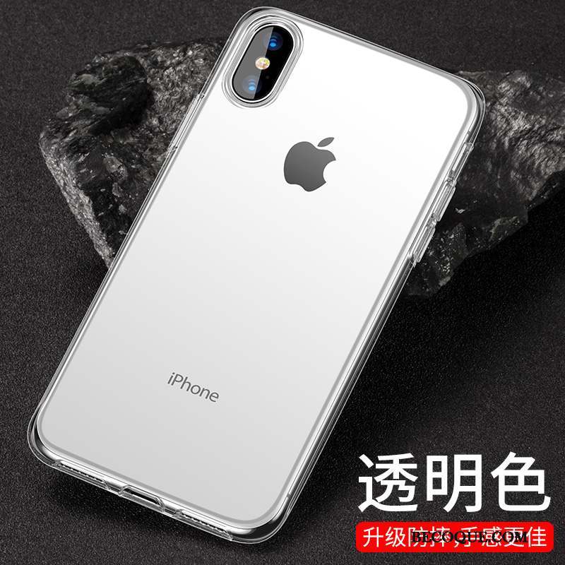 iPhone X Très Mince Coque De Téléphone Fluide Doux Nouveau Silicone Incassable