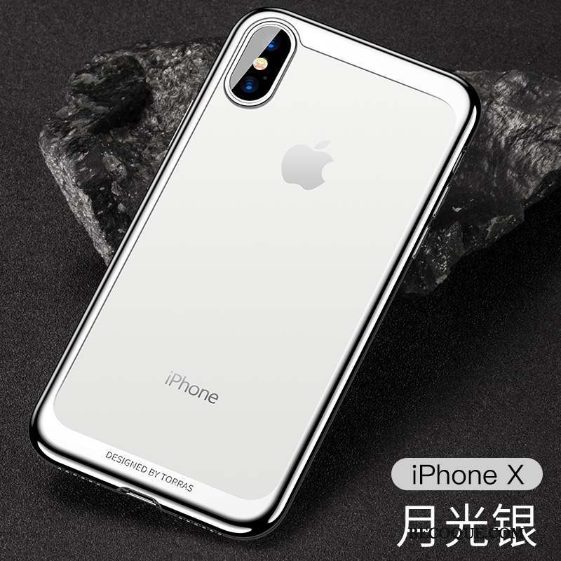 iPhone X Très Mince Coque De Téléphone Fluide Doux Nouveau Silicone Incassable