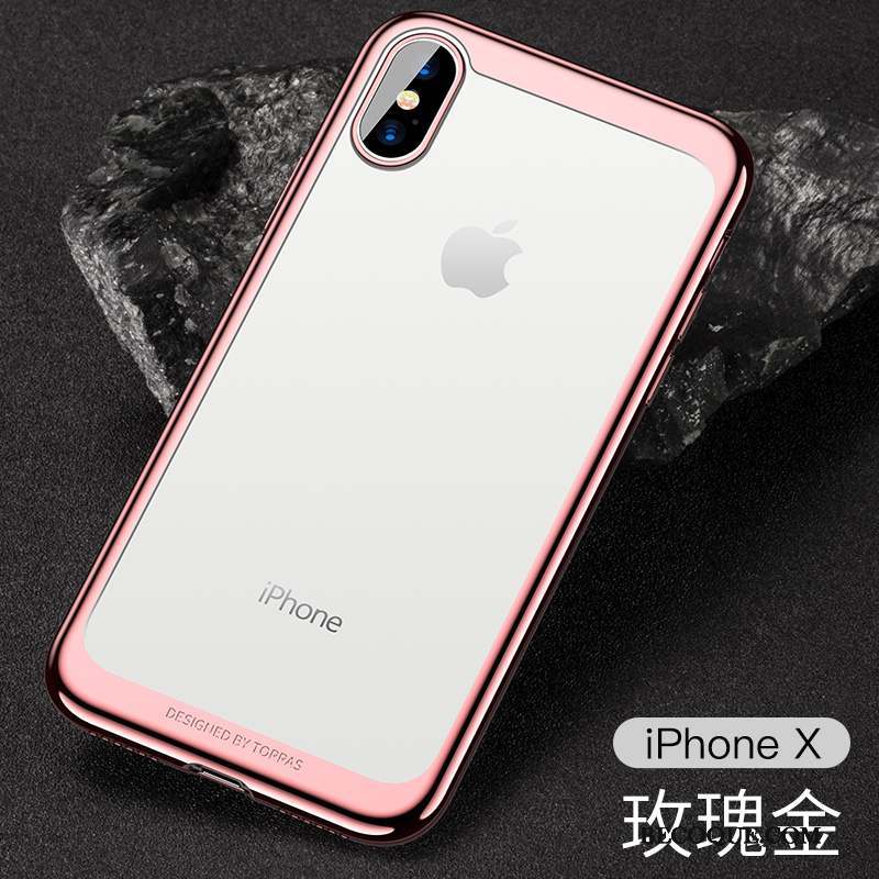 iPhone X Très Mince Coque De Téléphone Fluide Doux Nouveau Silicone Incassable