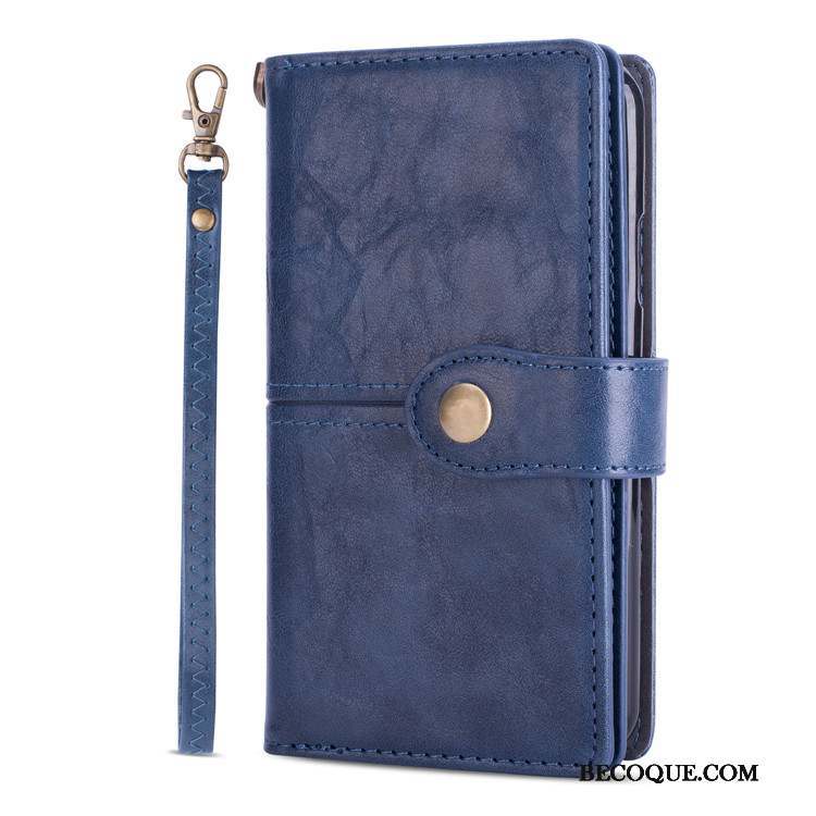 iPhone Xr Coque Housse Étui En Cuir Carte Sac Carte Portefeuille Nouveau