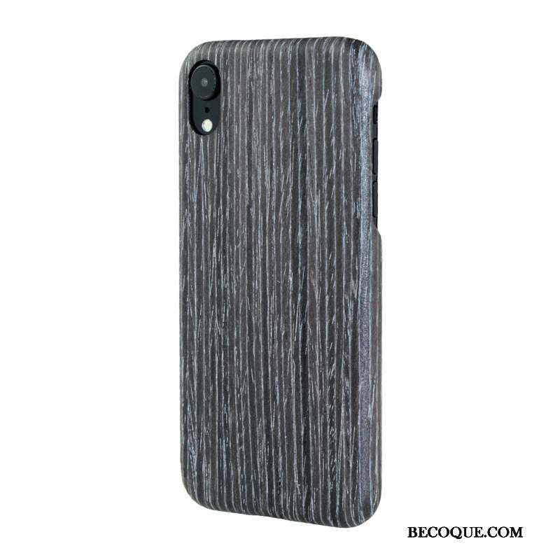 iPhone Xr Fleur En Bois Personnalité Coque De Téléphone Créatif Tendance