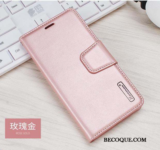 iPhone Xs Coque Carte Incassable De Téléphone Étui En Cuir Protection