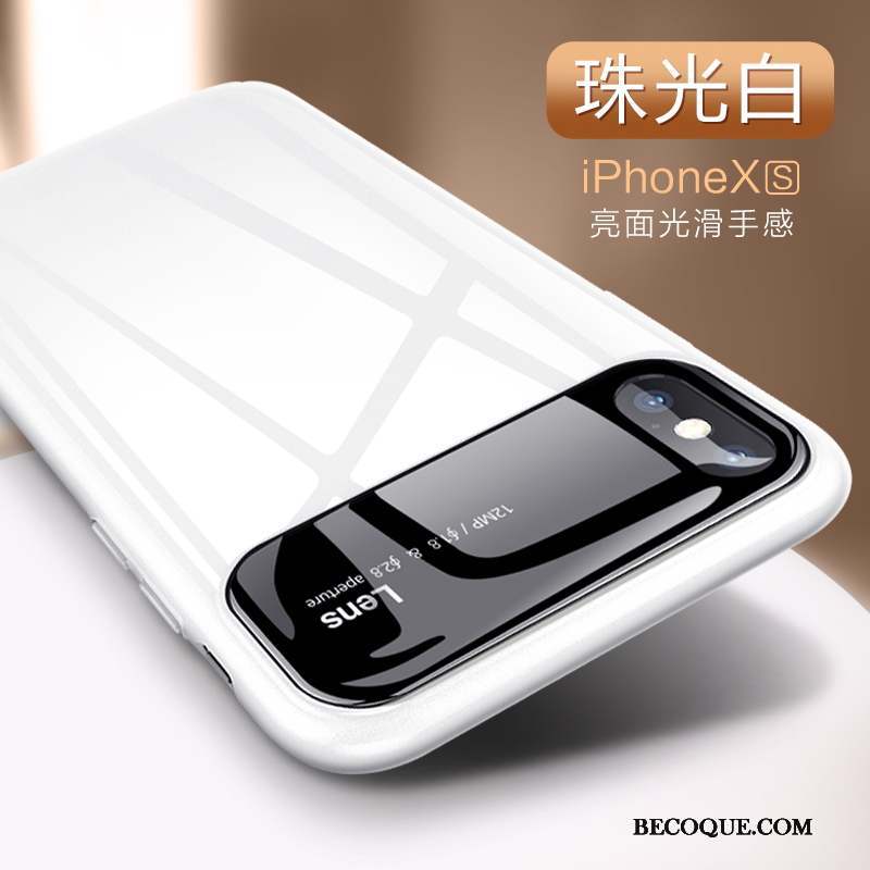 iPhone Xs Coque De Téléphone Très Mince Difficile Tout Compris Protection Jaune
