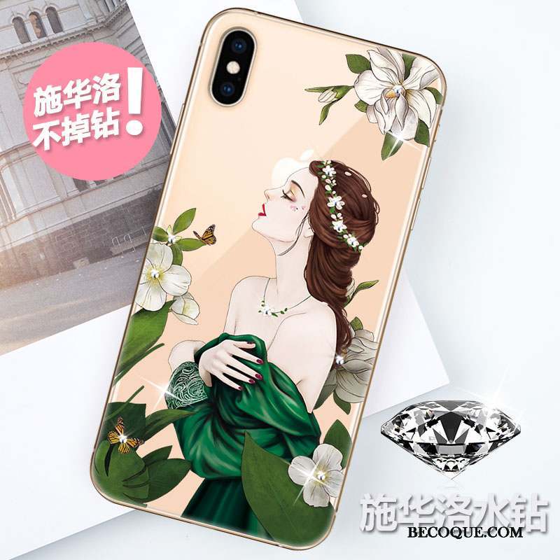 iPhone Xs Coque Incassable Silicone Ultra Transparent Tout Compris Étui