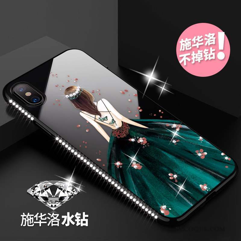 iPhone Xs Coque Incassable Silicone Ultra Transparent Tout Compris Étui