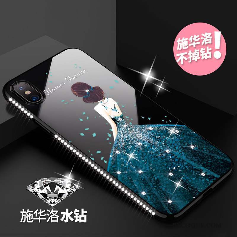 iPhone Xs Coque Incassable Silicone Ultra Transparent Tout Compris Étui