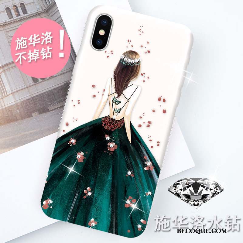 iPhone Xs Coque Incassable Silicone Ultra Transparent Tout Compris Étui