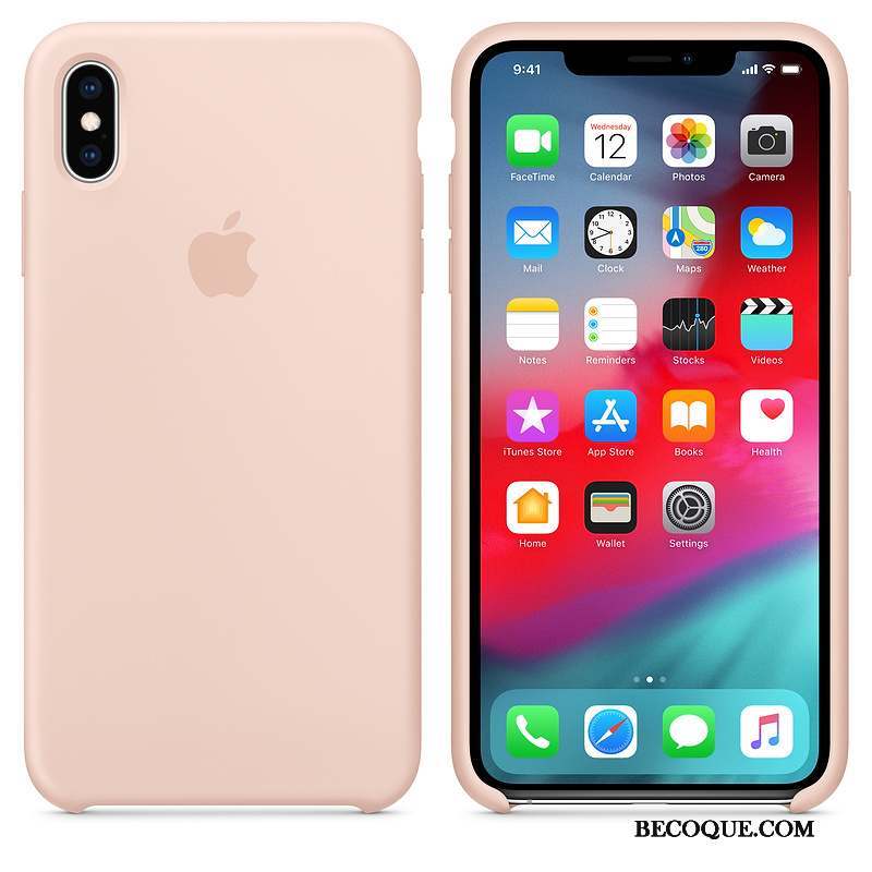 iPhone Xs Incassable Protection Étui Coque De Téléphone Vert Net Rouge