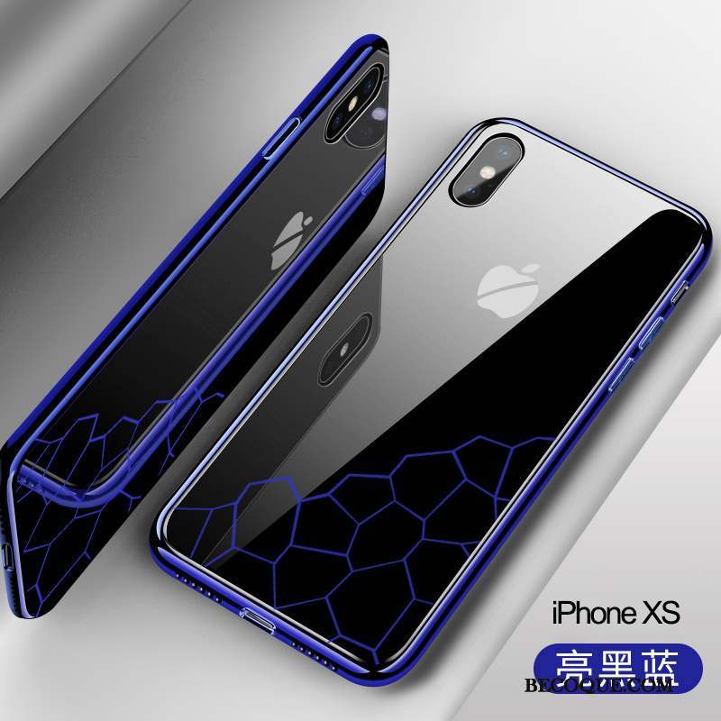 iPhone Xs Incassable Étui Or Coque Luxe Nouveau