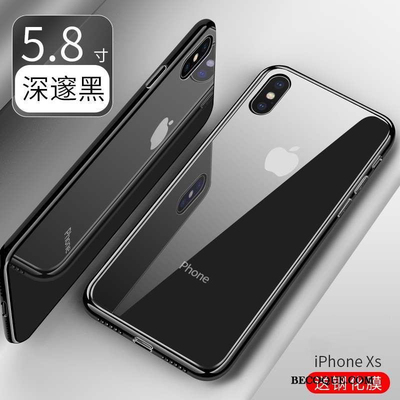 iPhone Xs Incassable Étui Or Coque Luxe Nouveau