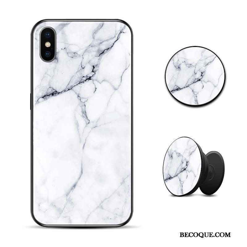 iPhone Xs Max Coque Grand Créatif Clair Incassable Simple Personnalité