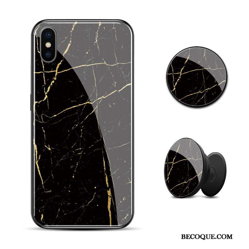 iPhone Xs Max Coque Grand Créatif Clair Incassable Simple Personnalité