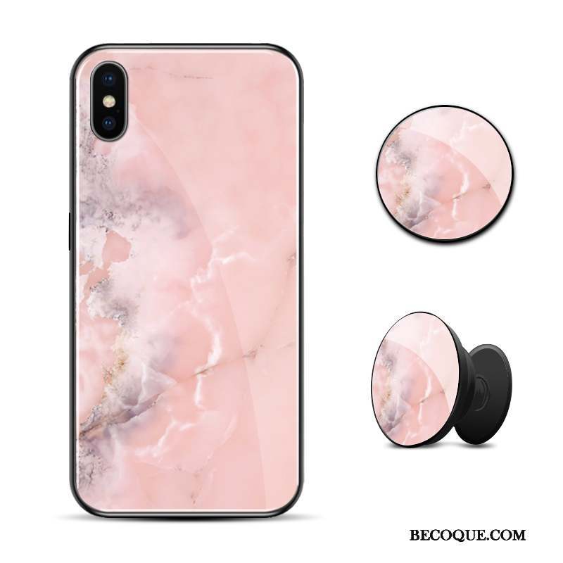 iPhone Xs Max Coque Grand Créatif Clair Incassable Simple Personnalité