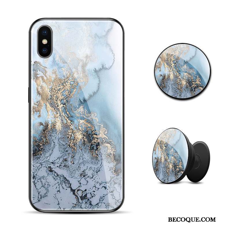 iPhone Xs Max Coque Grand Créatif Clair Incassable Simple Personnalité