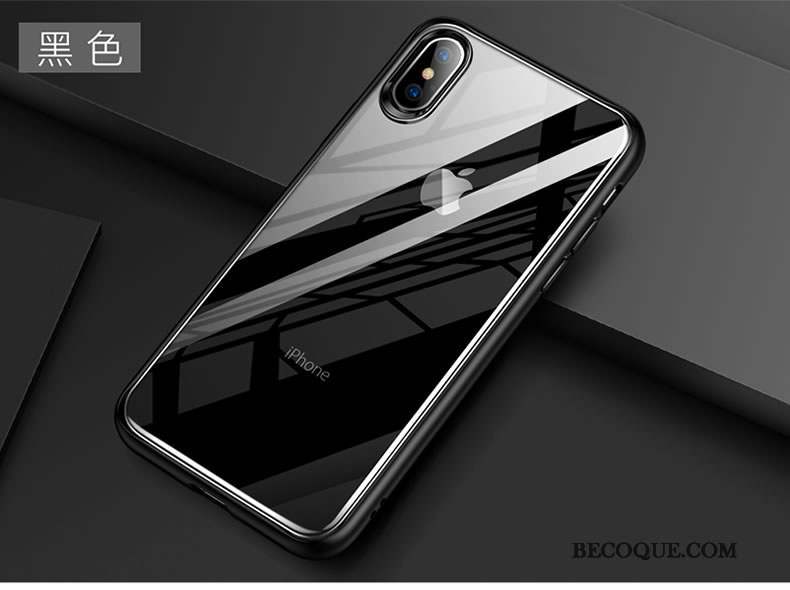 iPhone Xs Max Coque Tout Compris Incassable Étui Légères Transparent Mode