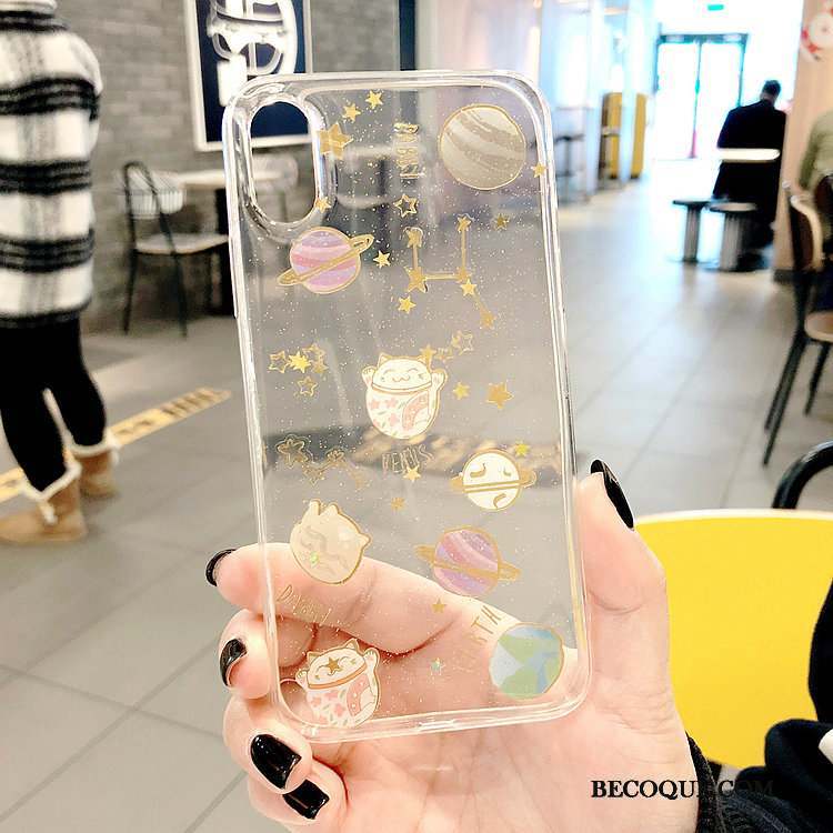 iPhone Xs Max Incassable Blanc Tout Compris Transparent Coque De Téléphone Richesse