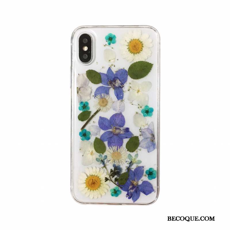 iPhone Xs Max Incassable Étui Rose Ciel Étoilé Coque De Téléphone Silicone