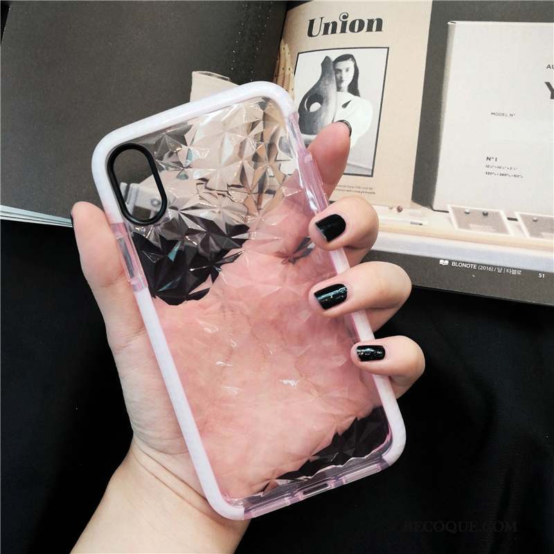 iPhone Xs Max Tout Compris Simple Nouveau Étui Silicone Coque De Téléphone