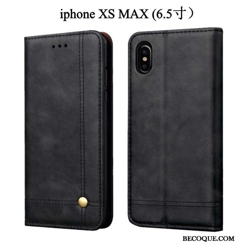 iPhone Xs Max Étui Coque De Téléphone Housse Tout Compris Incassable Protection