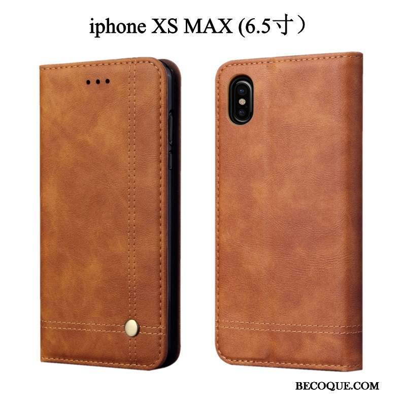 iPhone Xs Max Étui Coque De Téléphone Housse Tout Compris Incassable Protection