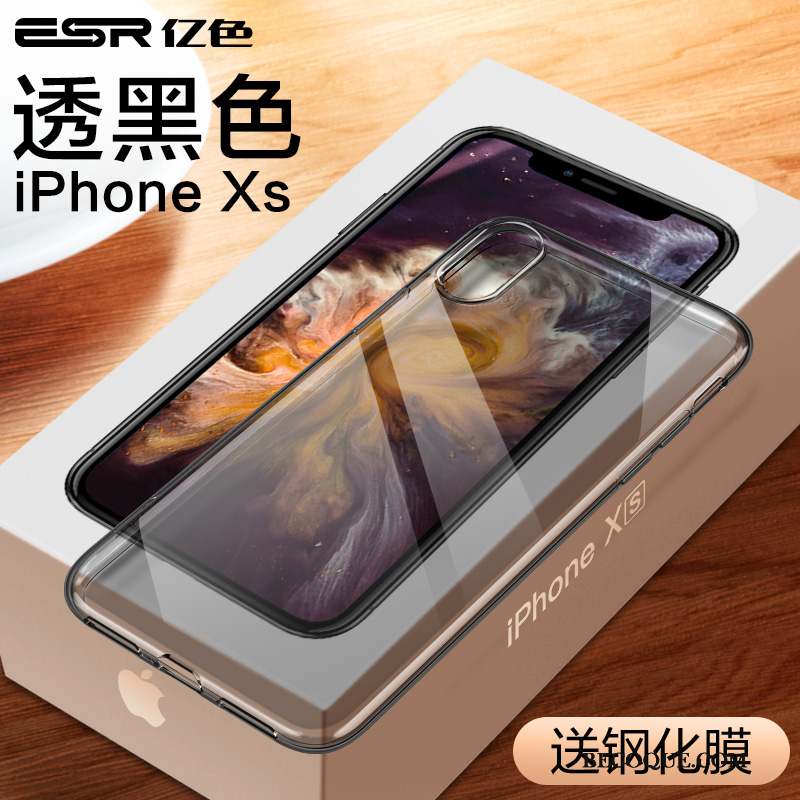 iPhone Xs Tout Compris Fluide Doux Étui Très Mince Coque De Téléphone Silicone