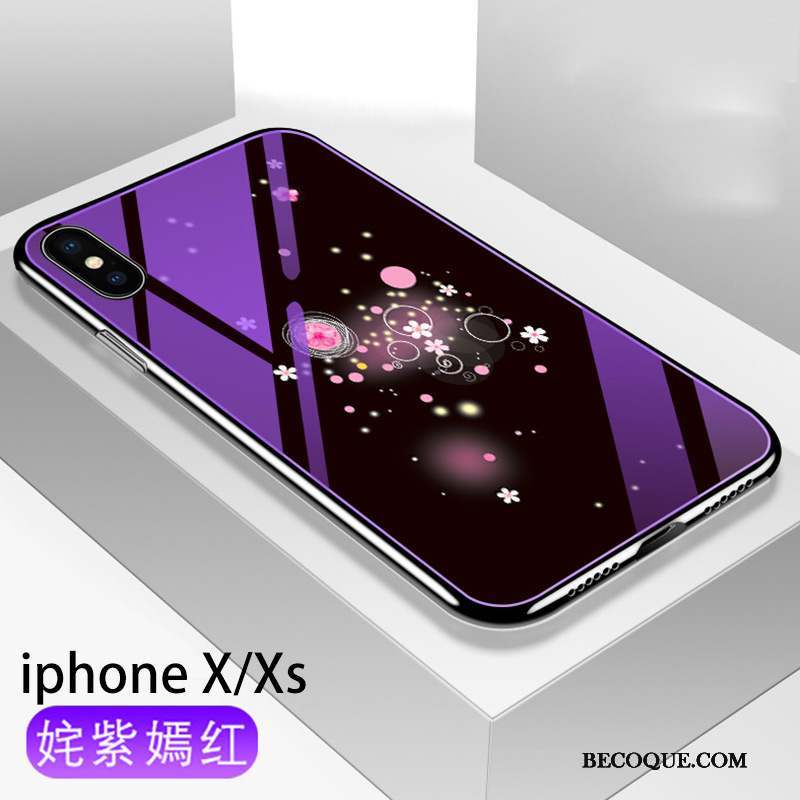 iPhone Xs Tout Compris Protection Net Rouge Étui Incassable Coque De Téléphone