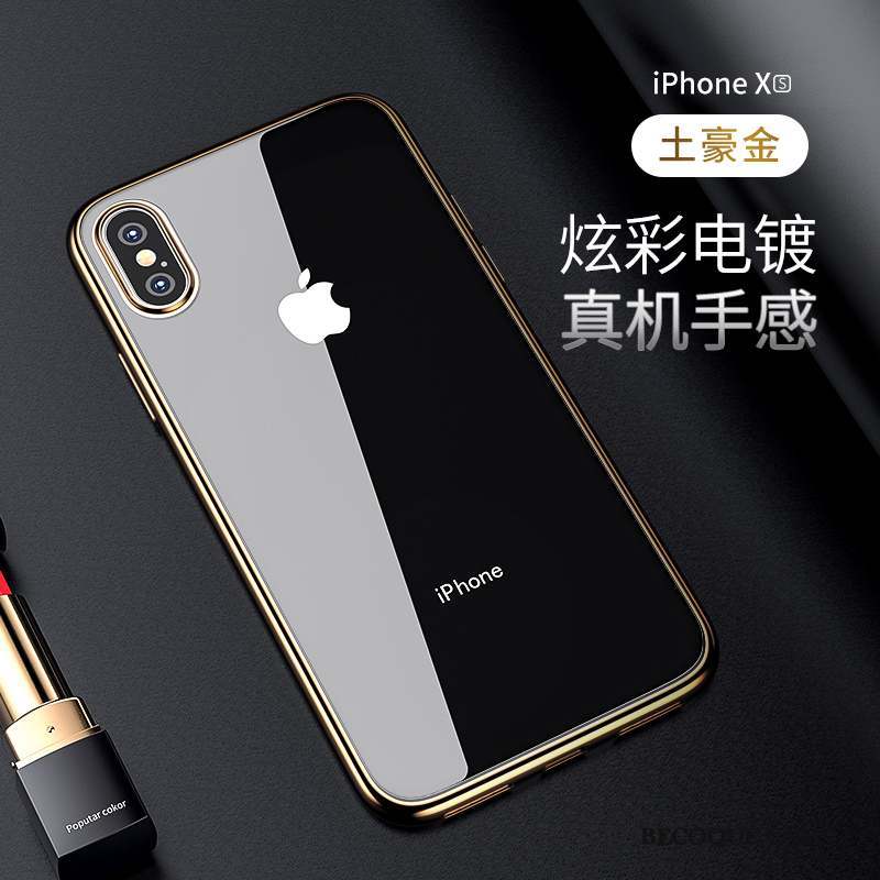 iPhone Xs Transparent Tout Compris Fluide Doux Coque Étui De Téléphone