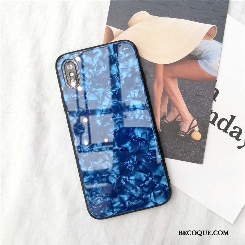 iPhone Xs Étui Coque De Téléphone Protection Verre Net Rouge Tout Compris