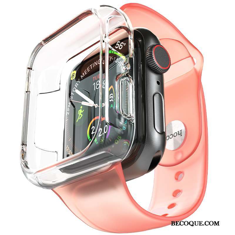 Apple Watch Series 2 Coque Fluide Doux Silicone Protection Étui Tout Compris Placage