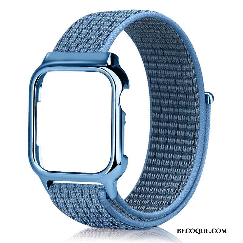 Apple Watch Series 2 Tendance Bleu Coque Nylon Créatif Personnalité