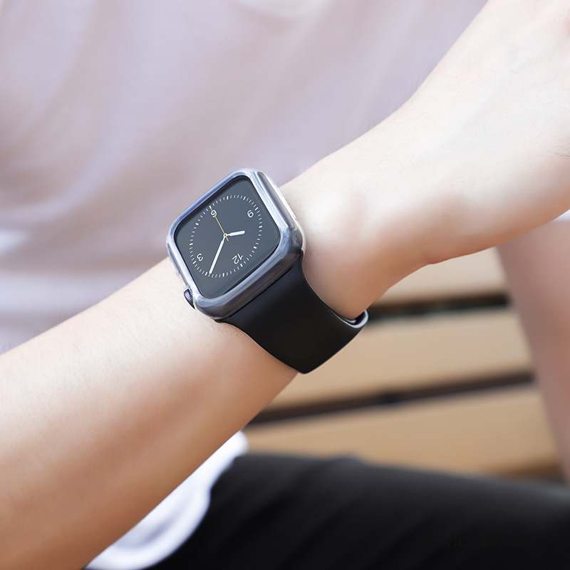 Apple Watch Series 5 Noir Cool Sport Nouveau Silicone Coque