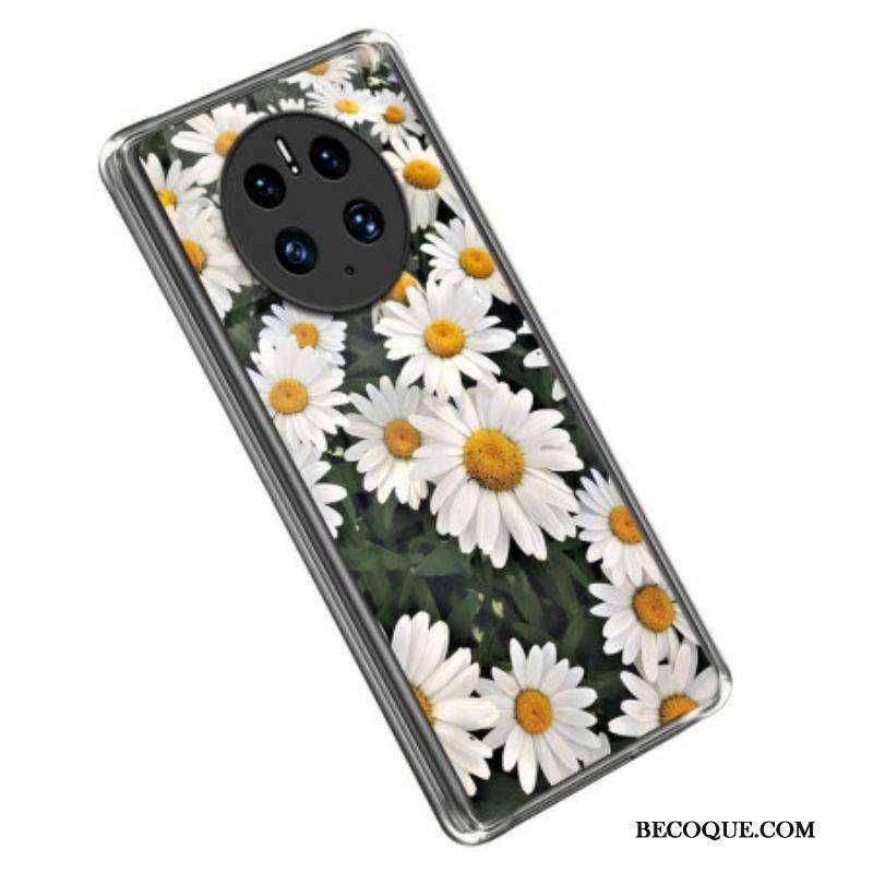 Coque Huawei Mate 50 Pro Marguerites