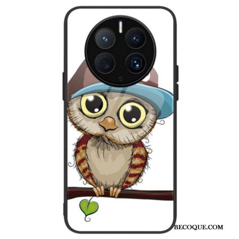 Coque Huawei Mate 50 Pro Verre Trempé Bad Hibou