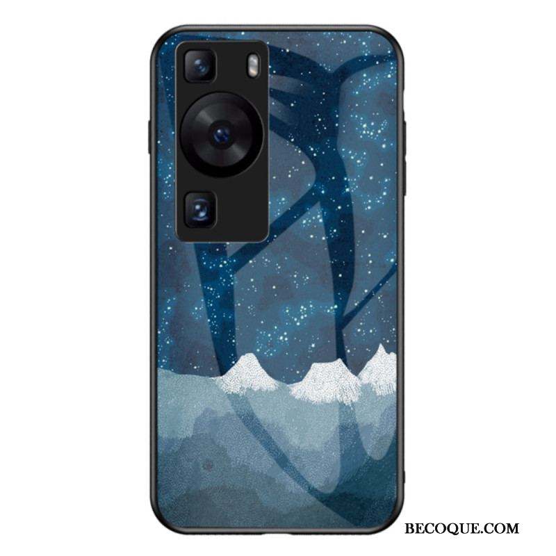 Coque Huawei P60 Pro Verre Trempé Sky