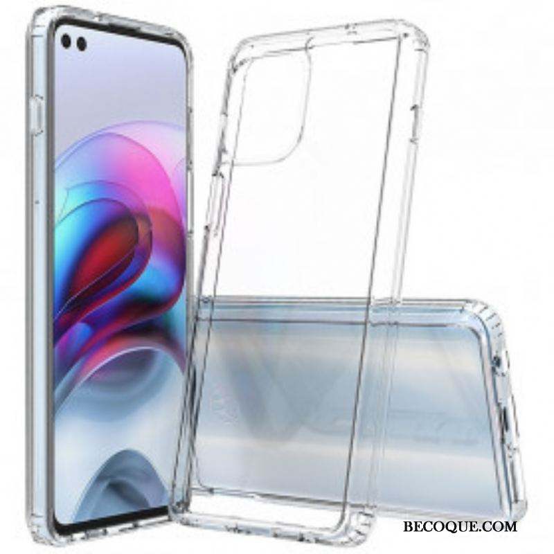 Coque Moto G100 Transparente Coins Renforcés