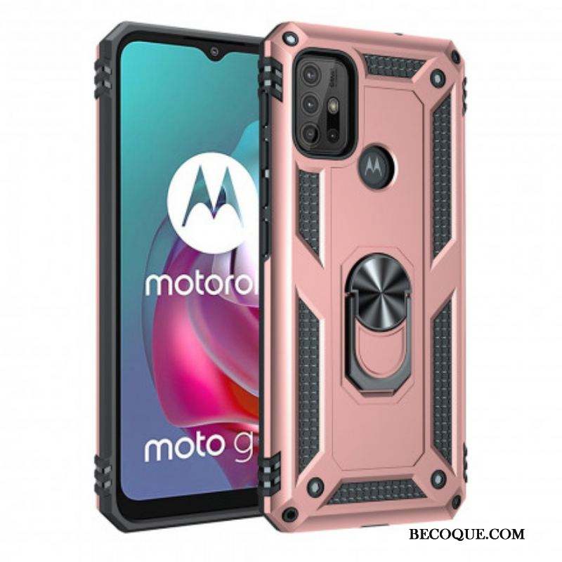 Coque Moto G30 / Moto G10 Anneau Premium