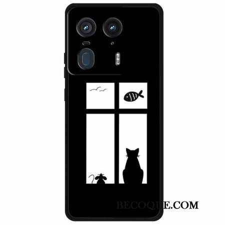 Coque Motorola Edge 50 Ultra Chat et Souris