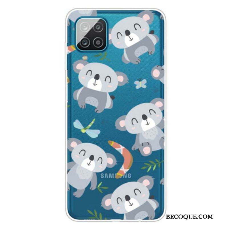 Coque Samsung Galaxy A12 / M12 Mignons Koalas