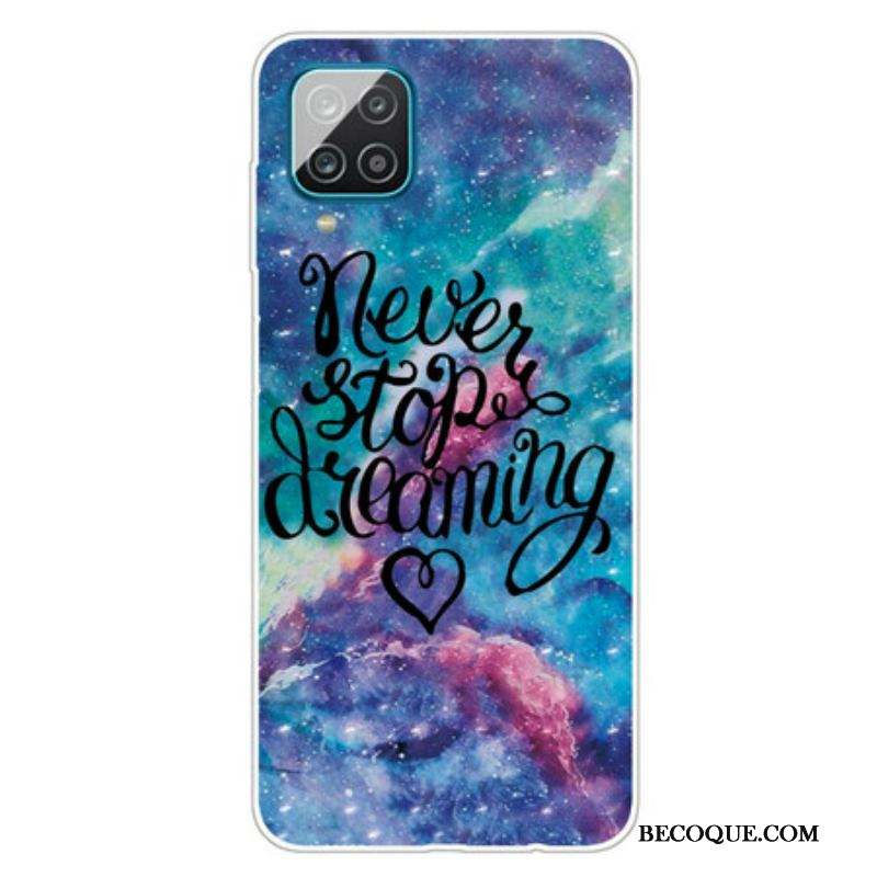 Coque Samsung Galaxy A12 / M12 Never Stop Dreaming