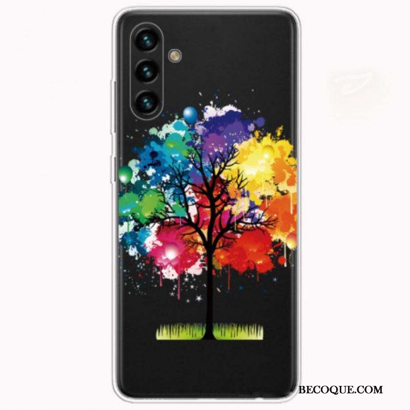 Coque Samsung Galaxy A13 5G / A04s Arbre Aquarelle