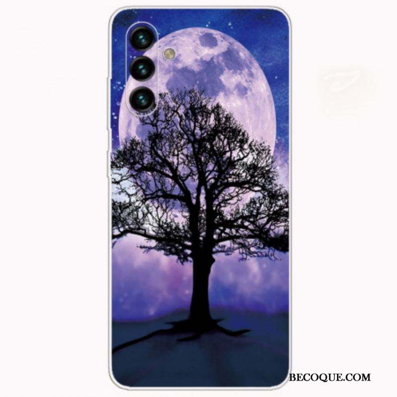 Coque Samsung Galaxy A13 5G / A04s Arbre et Lune