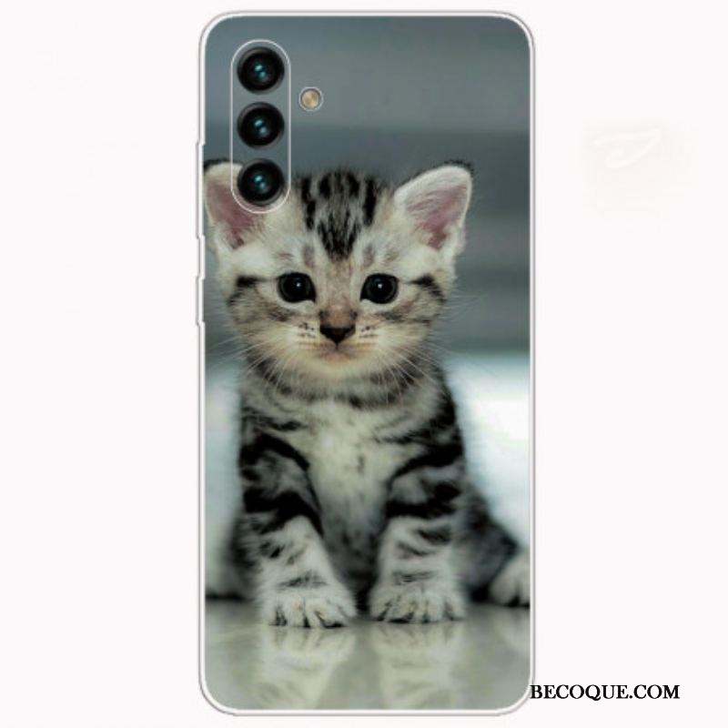 Coque Samsung Galaxy A13 5G / A04s Chaton Chaton