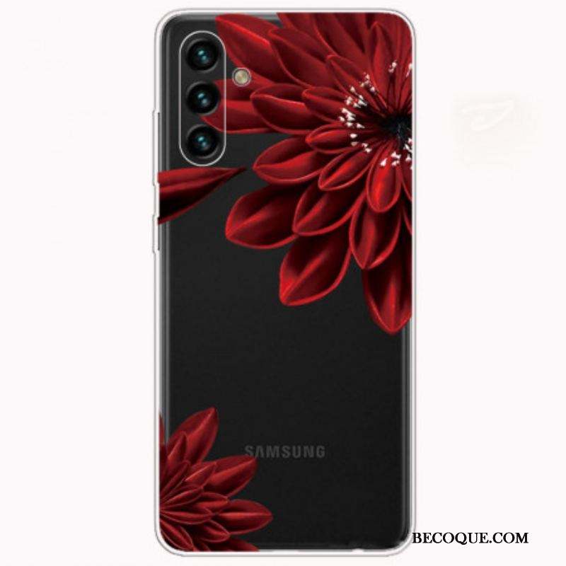 Coque Samsung Galaxy A13 5G / A04s Fleurs Sauvages