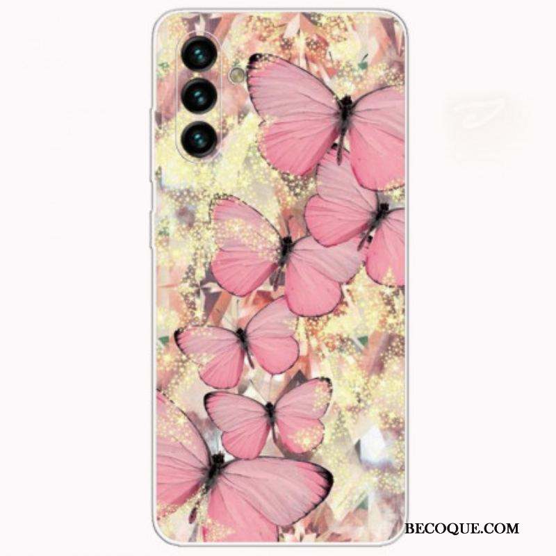 Coque Samsung Galaxy A13 5G / A04s Papillons Papillons