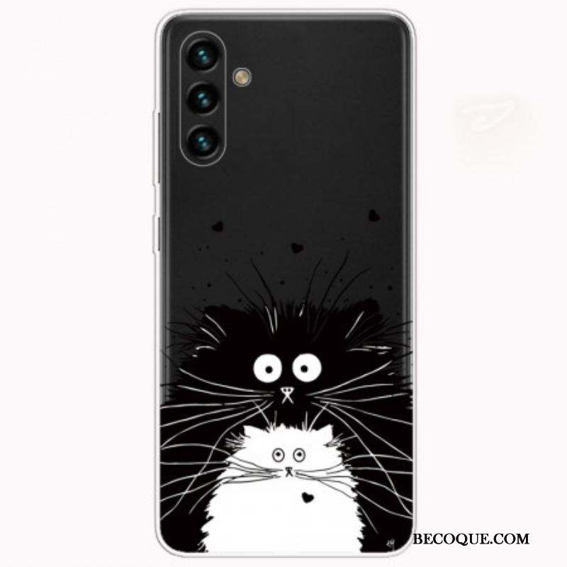 Coque Samsung Galaxy A13 5G / A04s Regarde les Chats